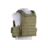 Kép 5/5 - GFC Plate Carrier taktikai mellény, zsebekkel, olív